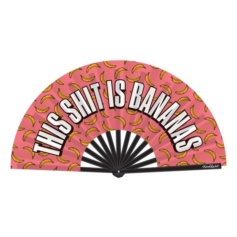 This Shit Is Bananas Folding Fan image 1