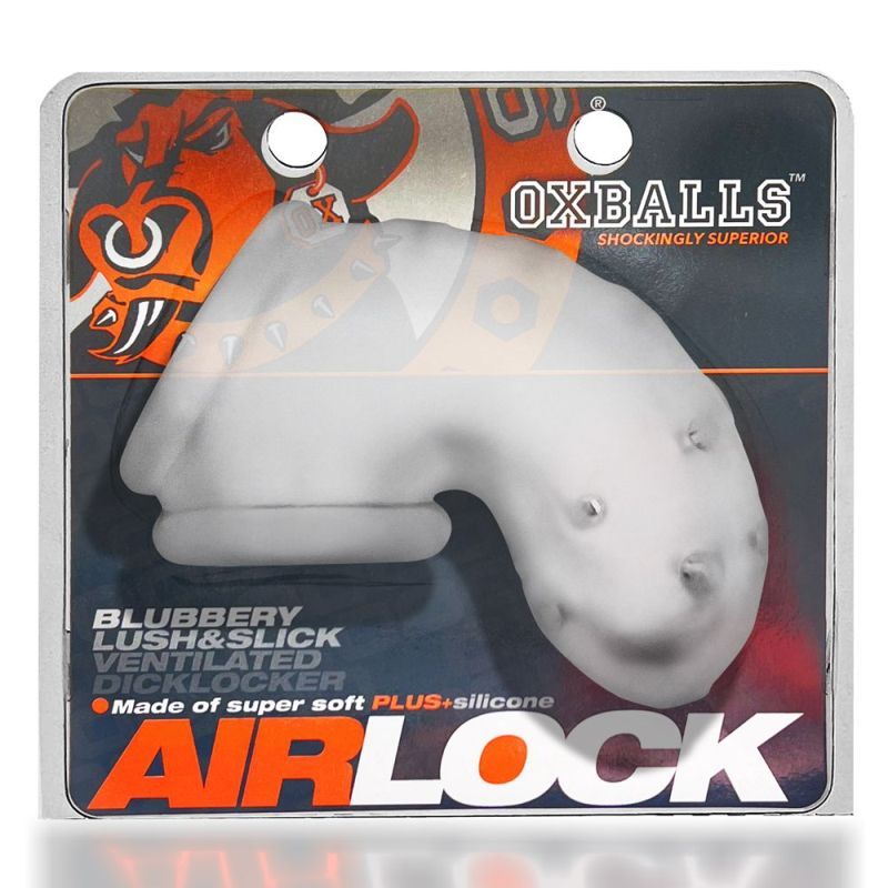 Airlock Air-Lite Vented Chastity Clear Ice image 5