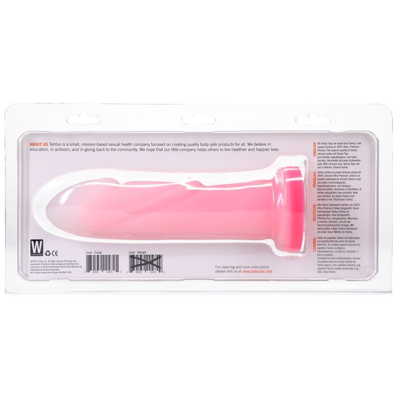 Cush Dual Density Dildo Rose Quartz image 6