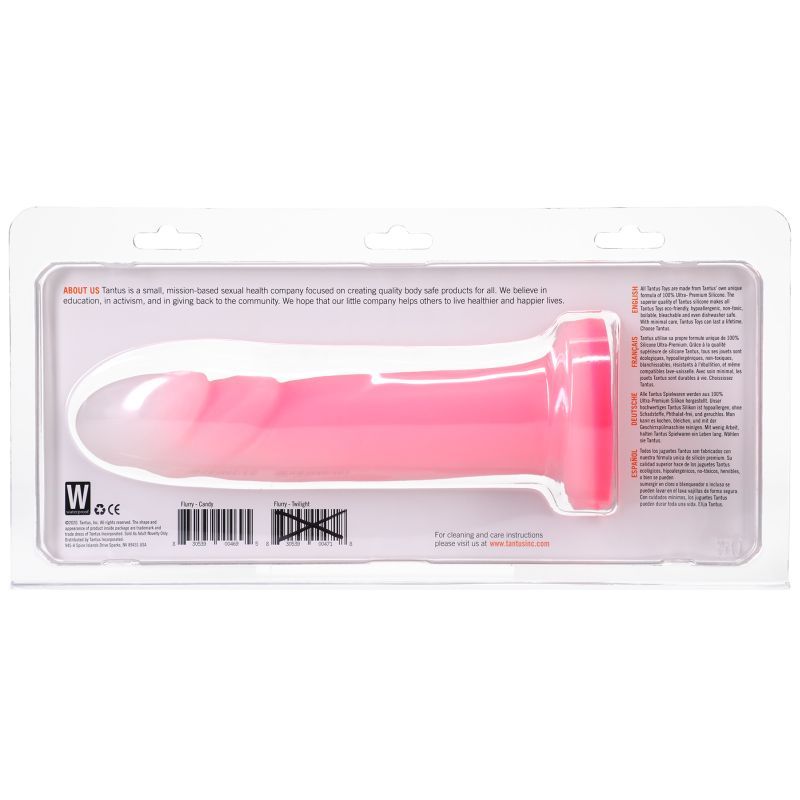 Flurry Dual Density Dildo Rose Quartz image 6