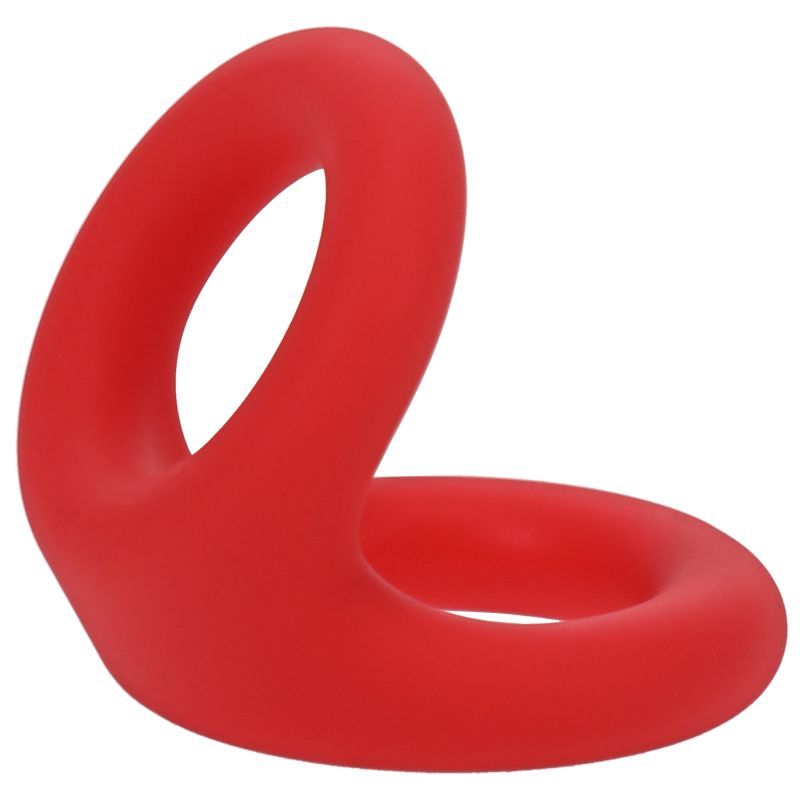 Uplift Silicone Cock Ring Crimson image 3