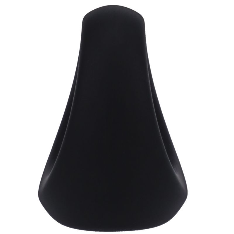 Stirrup Silicone Cock Ring Onyx image 3
