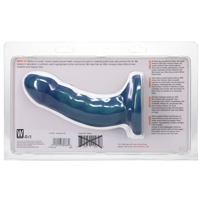 Curve Dildo Malachite image 6