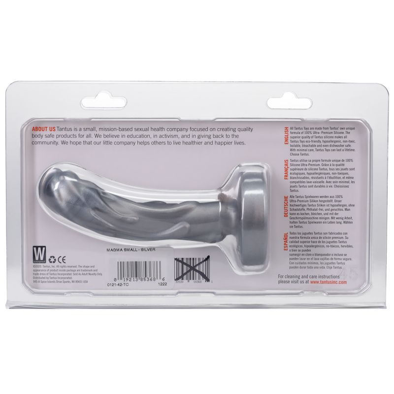 Mini Magma Dildo Silver image 6