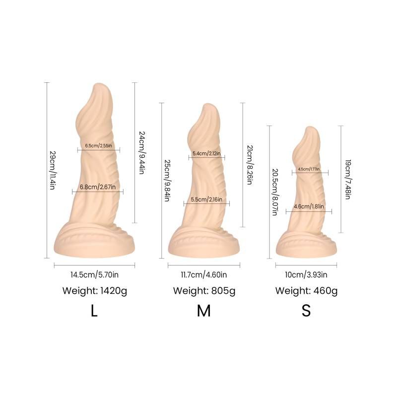 Sphinx Liquid Silicone Dildo Medium image 5