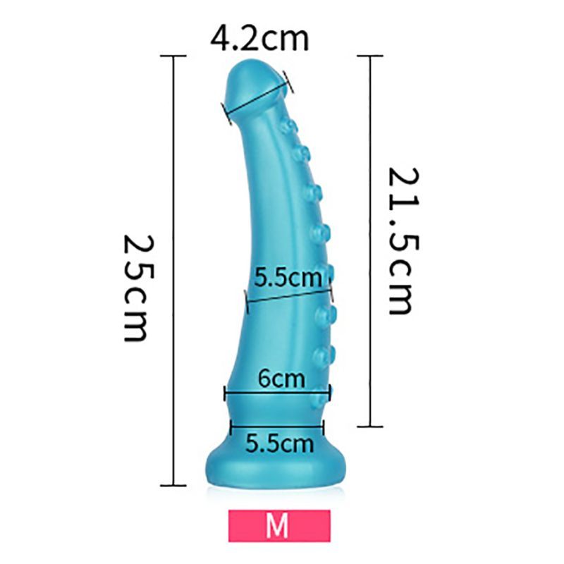 OctoCock Liquid Silicone Dildo Medium image 4