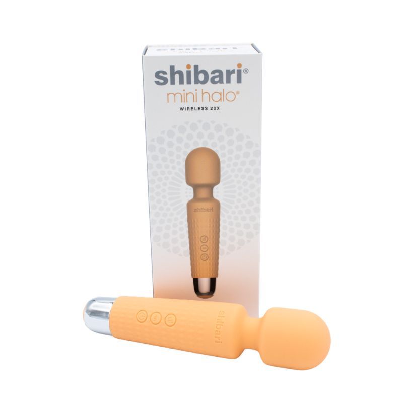 Shibari Mini Wand Halo 20X Peach image 2