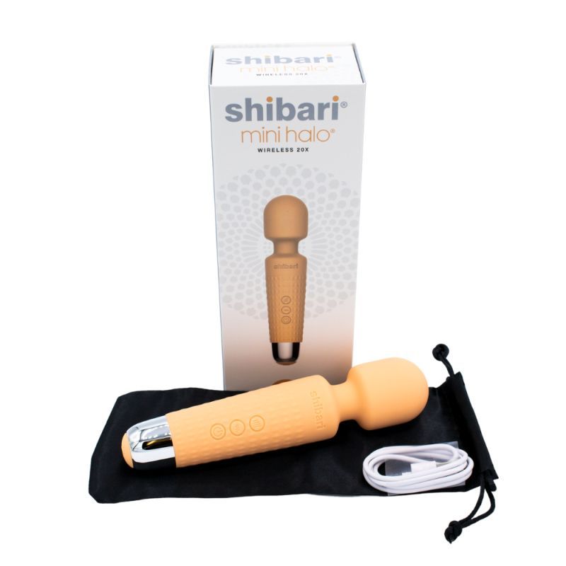 Shibari Mini Wand Halo 20X Peach image 5