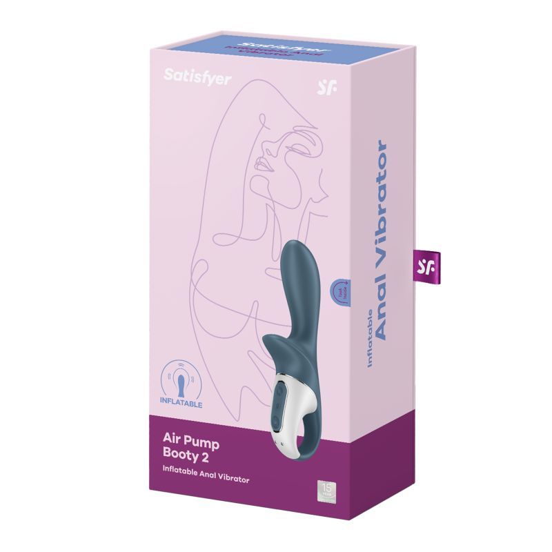 Satisfyer Air Pump Booty 2 Dark Grey image 4