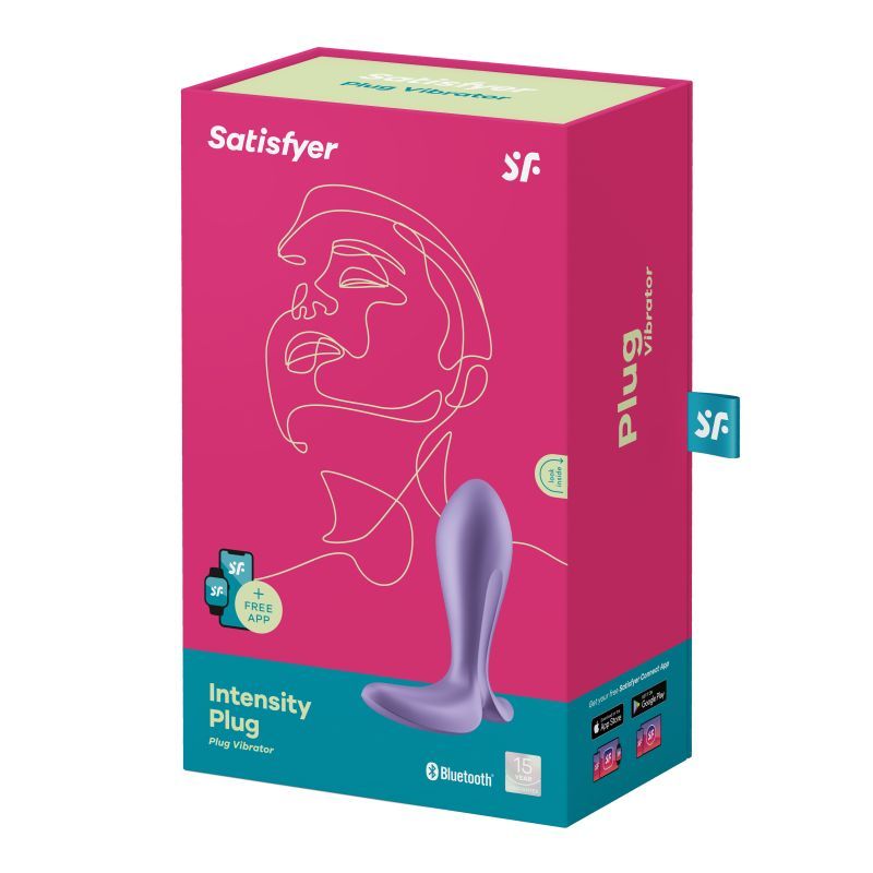 Satisfyer Intensity Plug Purple image 4