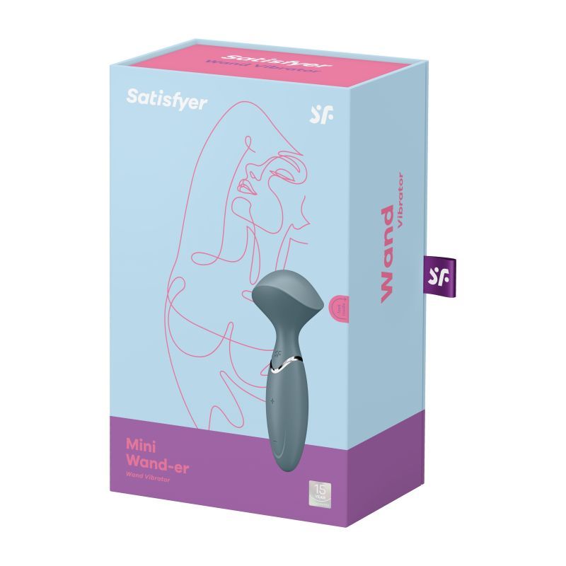 Satisfyer Mini Wand-er Stone Grey image 6
