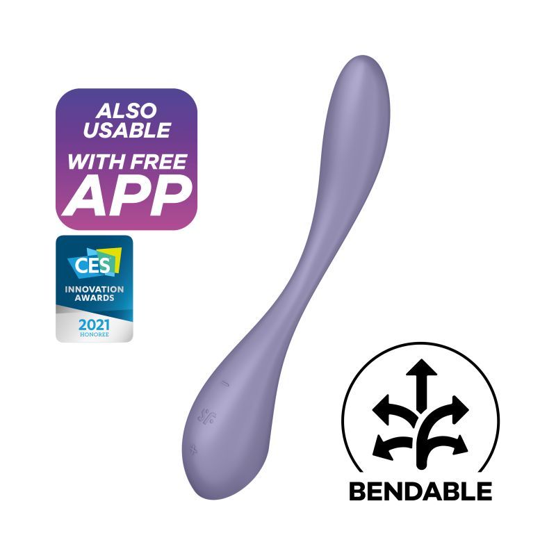 Satisfyer G-Spot Flex 5+ Lilac image 5