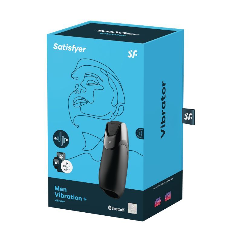Satisfyer Men Vibration+ Black image 4