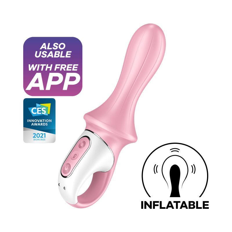 Satisfyer Air Pump Booty 5+ Red image 3