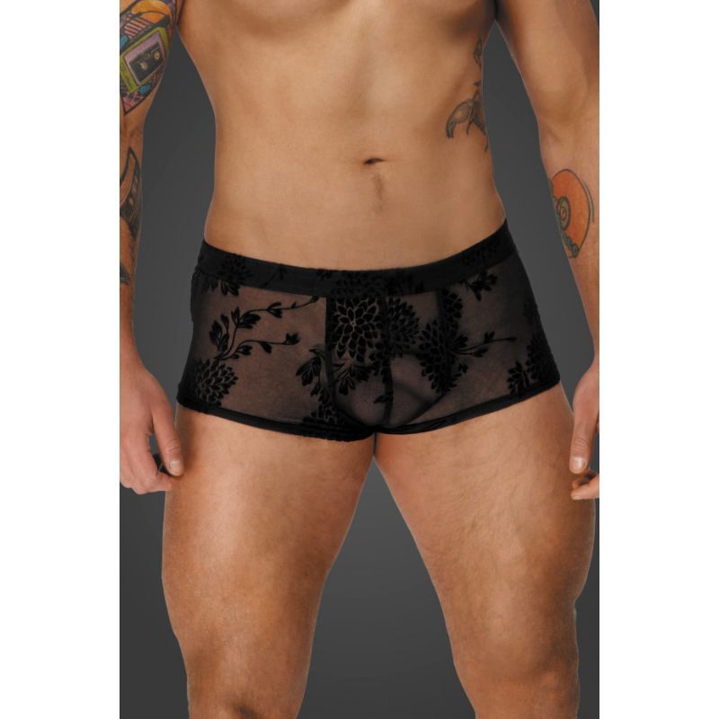 Flock Embroidery Short-Shorts image 1