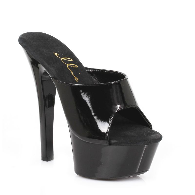 Slip On Sandal Black 6in image 2