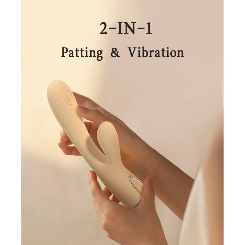 Pada Rabbit and G-Spot Pulsing Vibrator White image 5