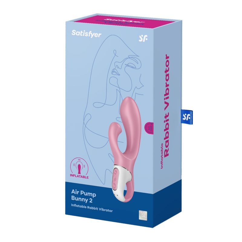 Satisfyer Air Pump Bunny 2 Pink image 5