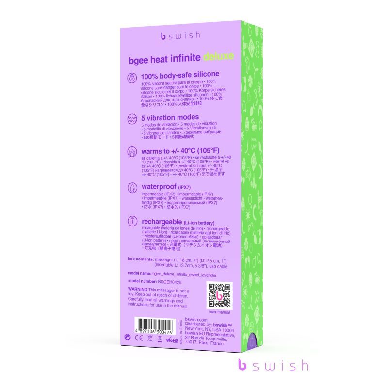 Bgee Heat Infinite Deluxe Sweet Lavender image 4