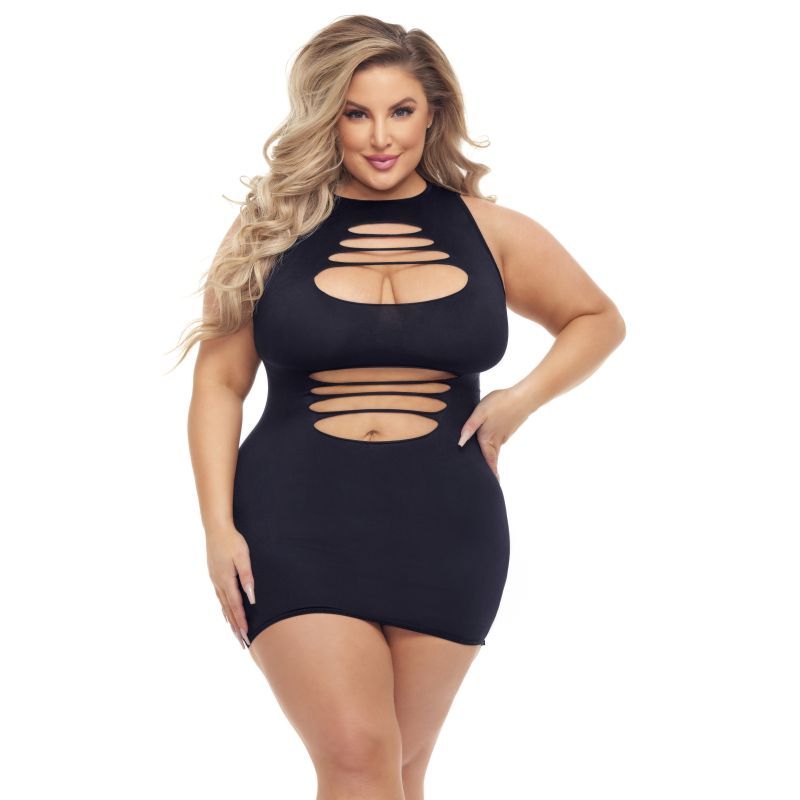 Cant Commit Dress Black image 1