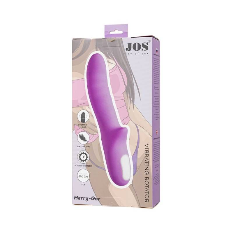 JOS Merry Gor Rotating Shaft Vibrator Violet image 5