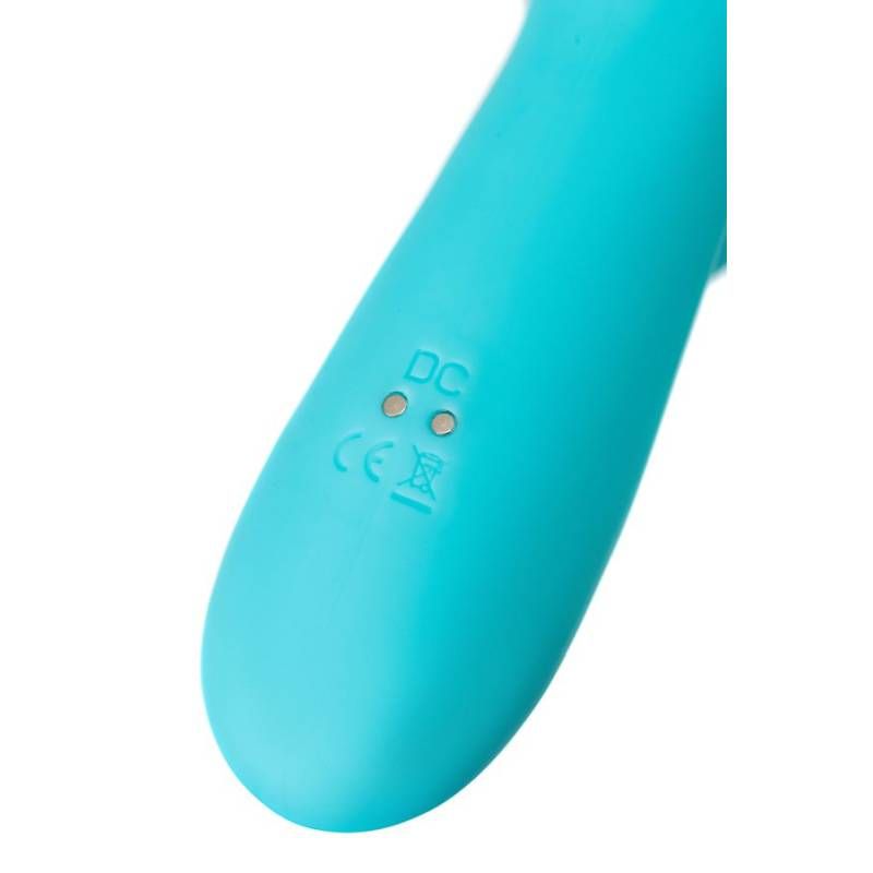 JOS Merry Swirl Rotating Shaft Rabbit Vibrator Blue image 4