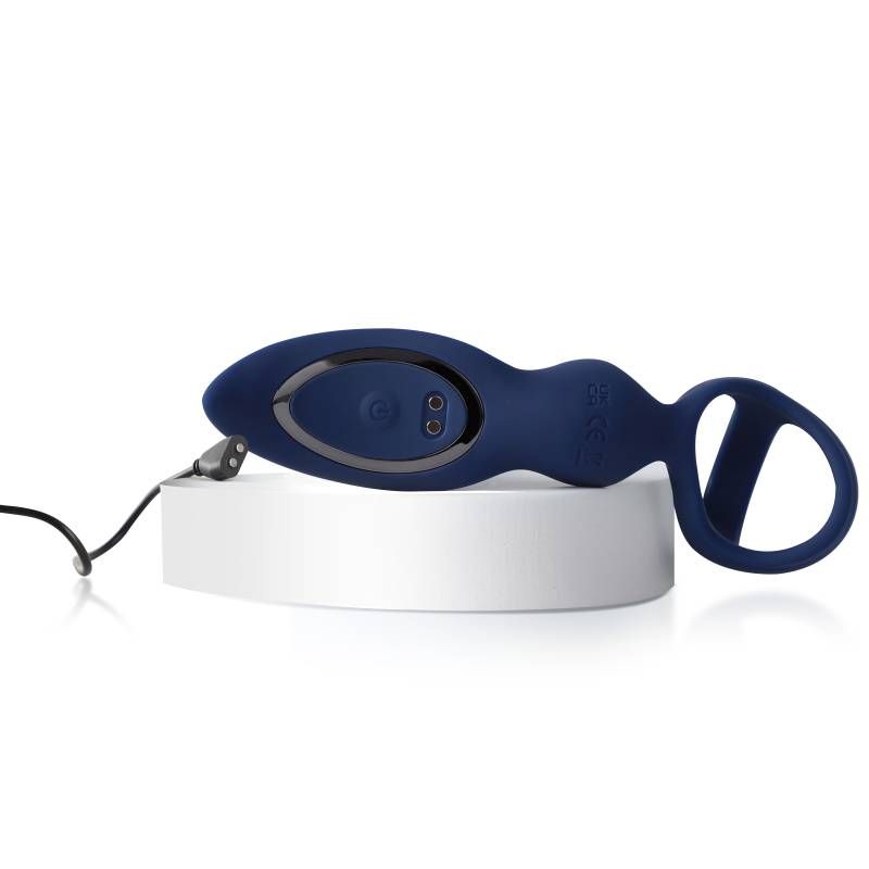 Ring n Rear Dual Thrusting Anal Probe with Cockring and Remote image 5