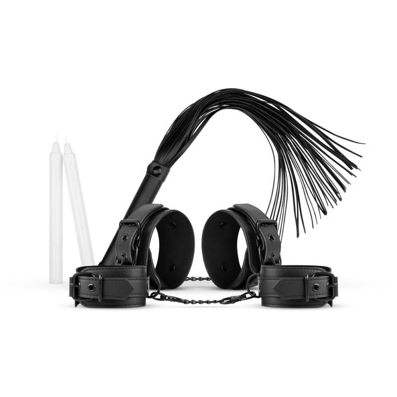 Kinky Bondage Set 5 Pc Black image 11
