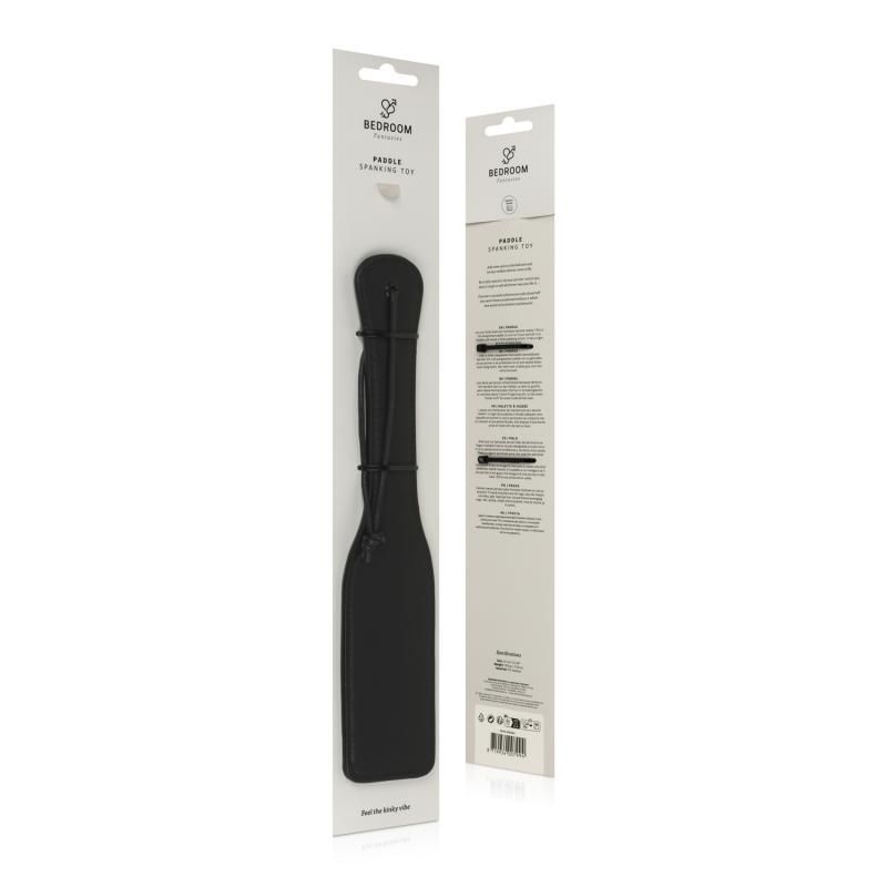 Faux Leather Paddle Black image 9