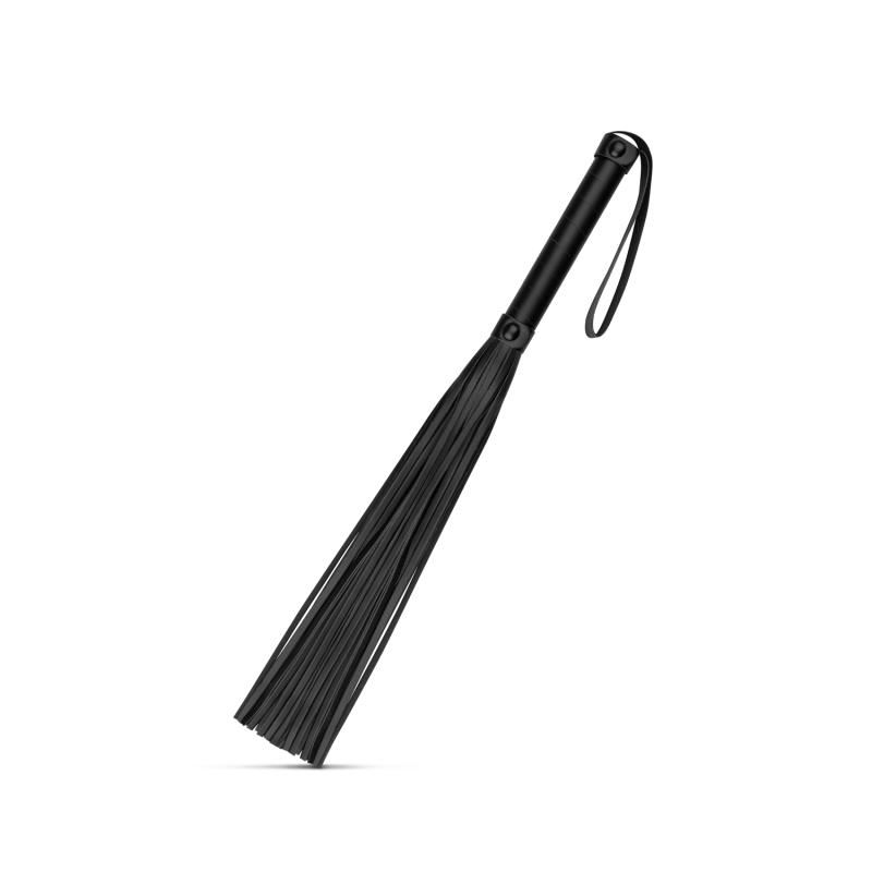 Faux Leather Flogger Black image 2