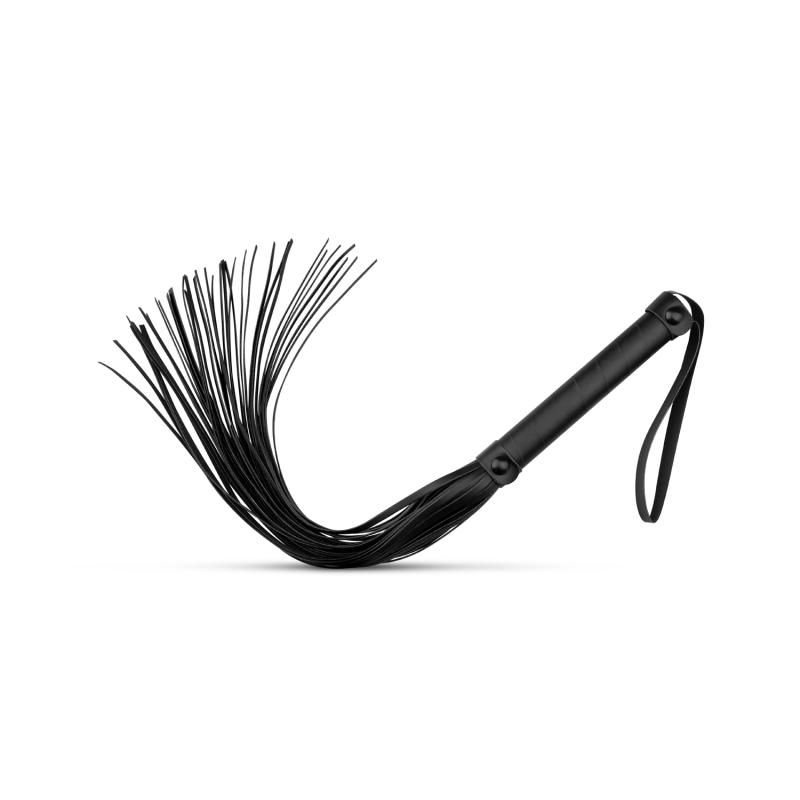 Faux Leather Flogger Black image 3