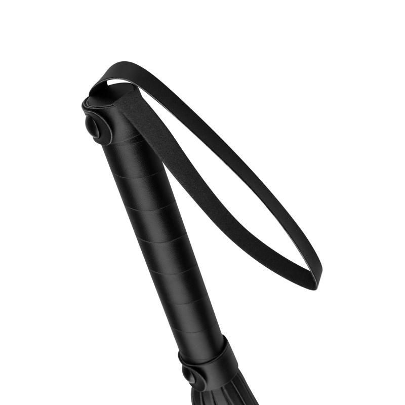 Faux Leather Flogger Black image 5