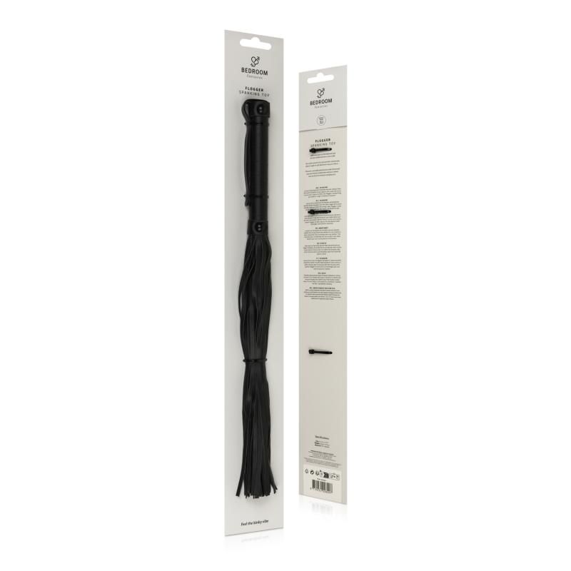 Faux Leather Flogger Black image 6