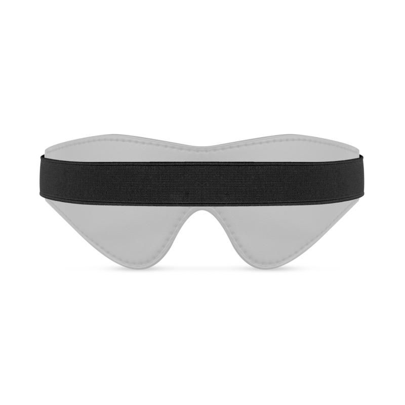 Faux Leather Blindfold Black image 2