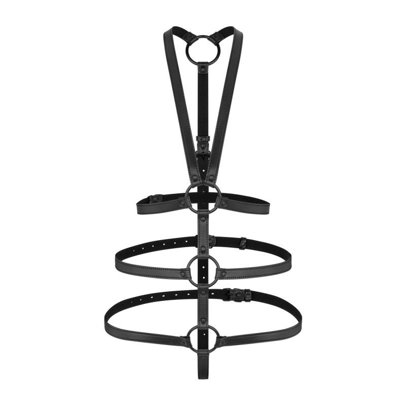 Vera Bondage Harness Black image 1
