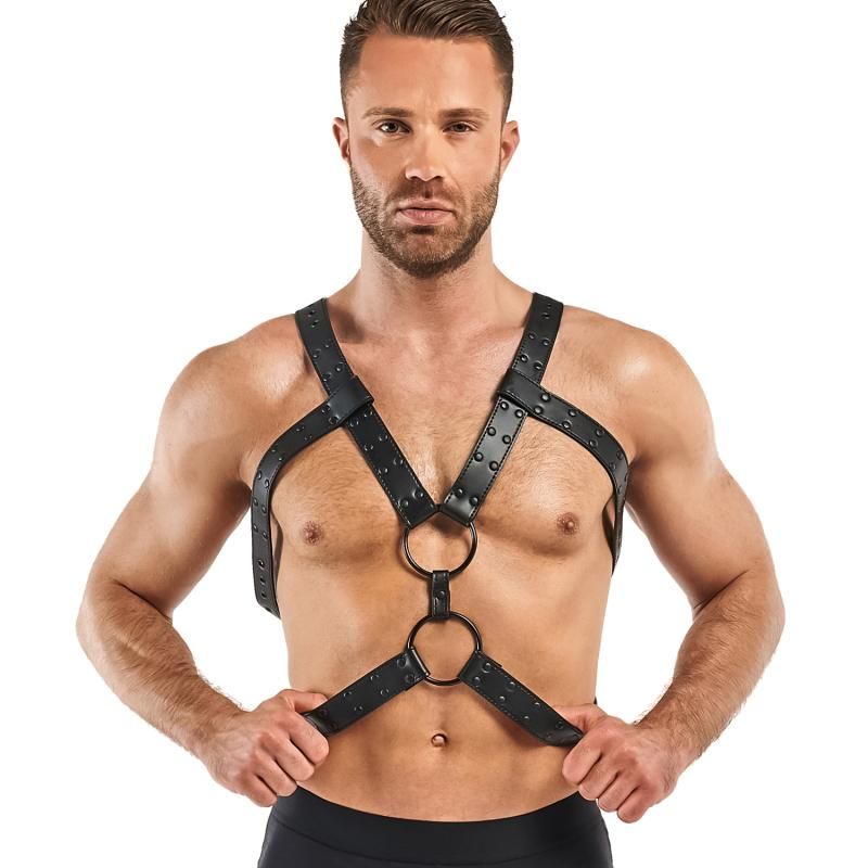 Rocco Bondage Harness Black image 4