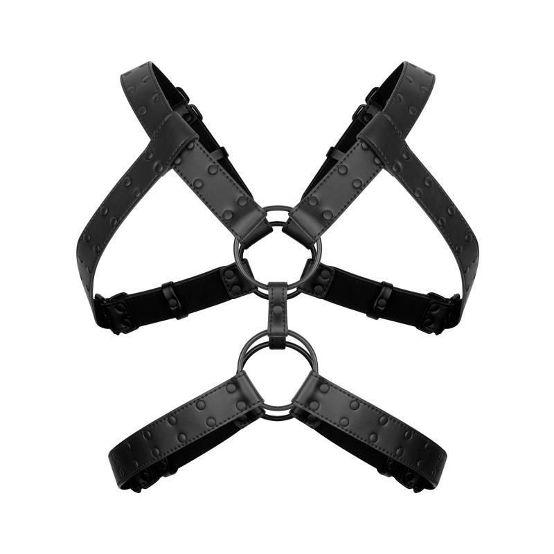 Rocco Bondage Harness Black image 6