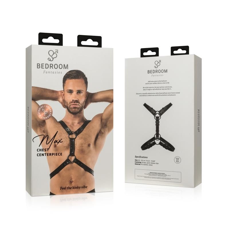 Max Bondage Harness Black image 4