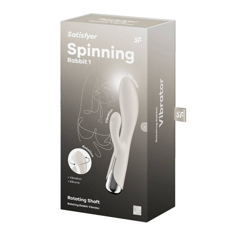 Satisfyer Spinning Rabbit 1 Beige image 4
