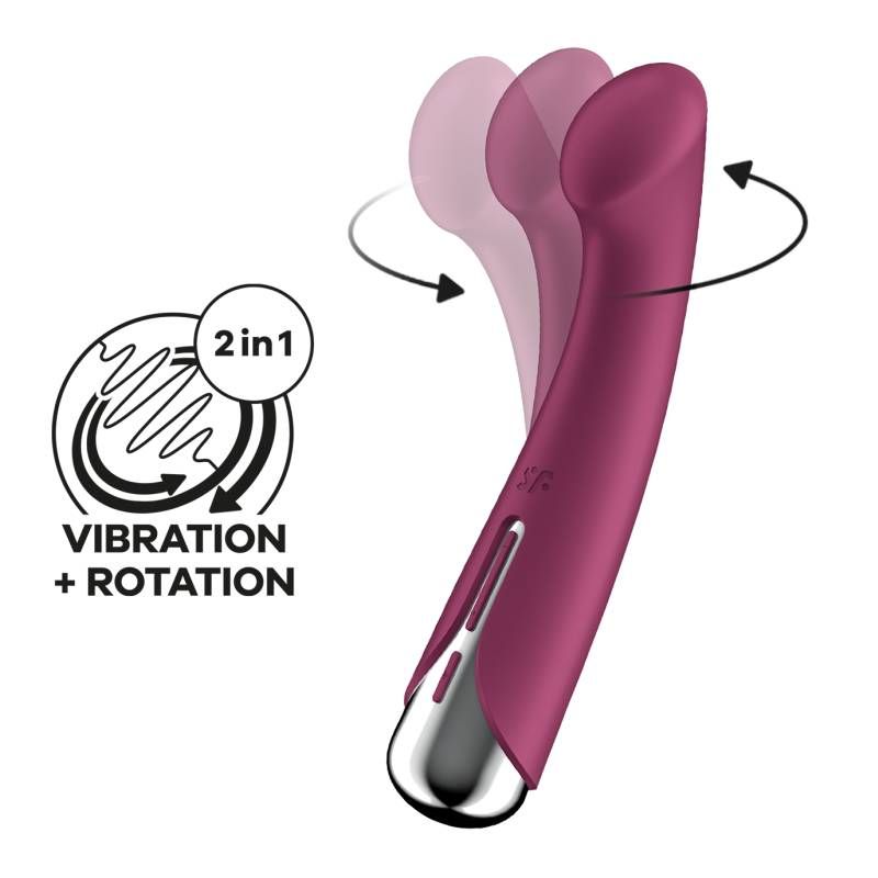 Satisfyer Spinning G-Spot 1 Red image 1
