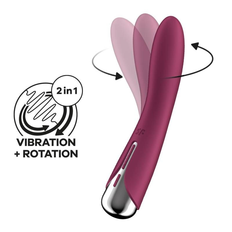 Satisfyer Spinning Vibe 1 Red image 1