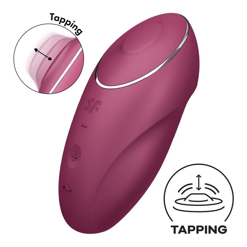 Satisfyer Tap and Climax 1 Red image 1