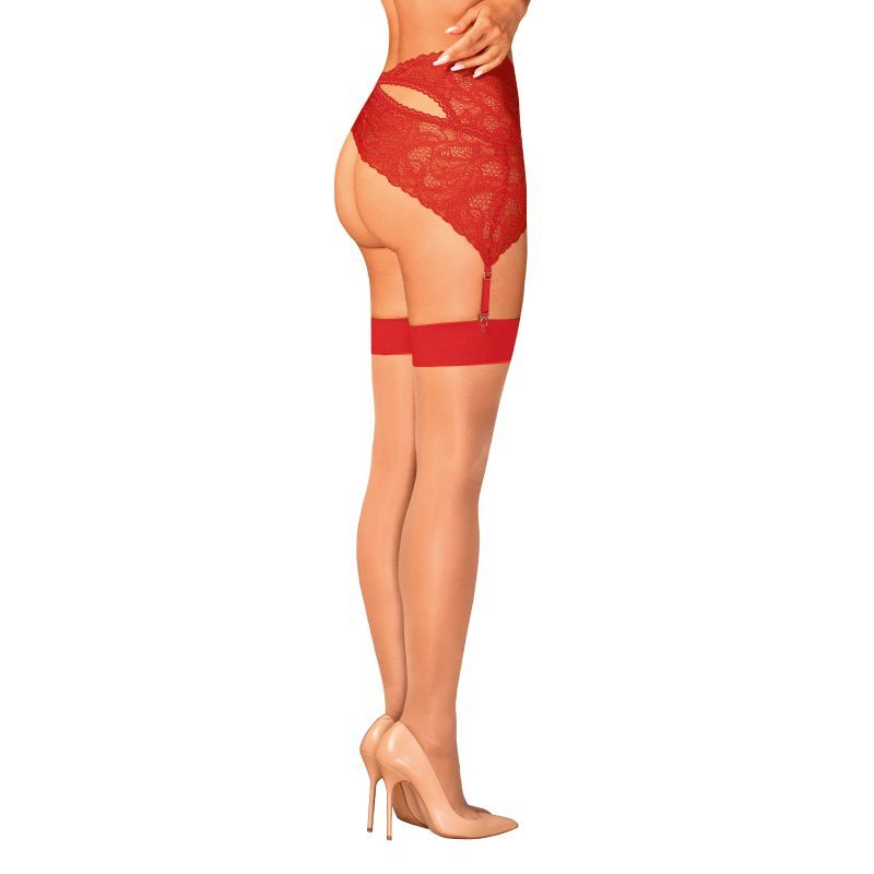 S814 Stockings Red image 1