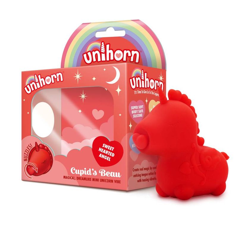 Unihorn Cupids Beau Nuzzling Nose Massager Red image 1