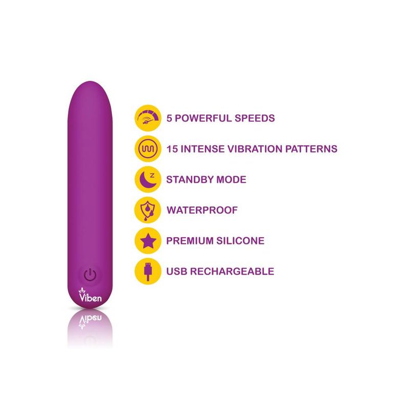 Bombshell 5 Speed 9.5cm USB Mighty Bullet Berry image 4