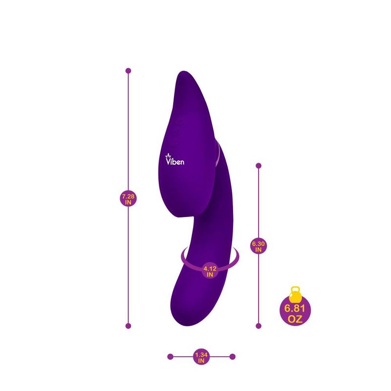 Symphony 21 Mode Swivel Suction Head Triple Motor Vibrator image 3