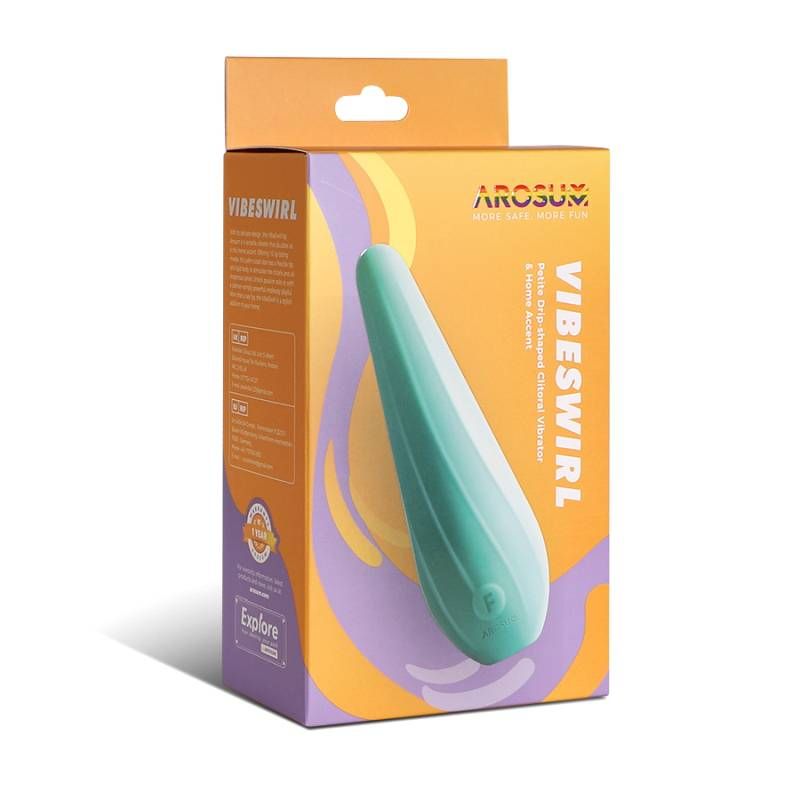 VibeSwirl Drip Shape Rechargeable Vibrator image 4