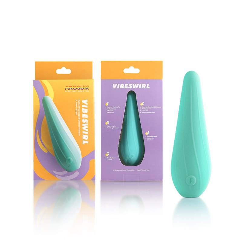 VibeSwirl Drip Shape Rechargeable Vibrator image 5