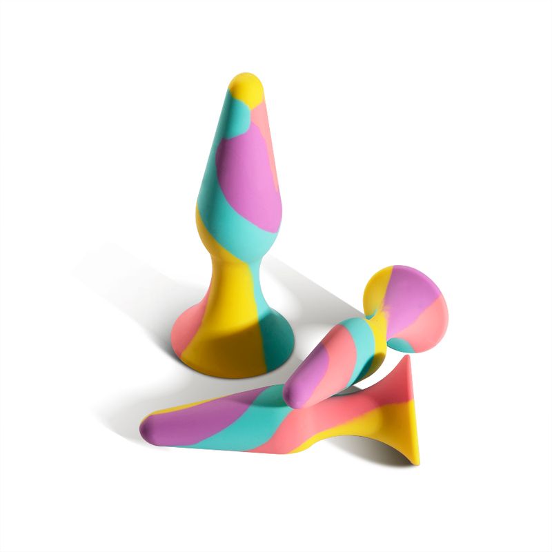 TriPlugs 3 Pc Silicone Anal Training Kit image 2