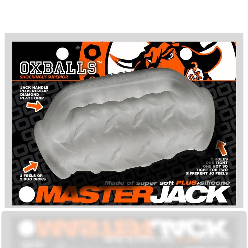 Masterjack Double Penetration JO Clear Ice image 4